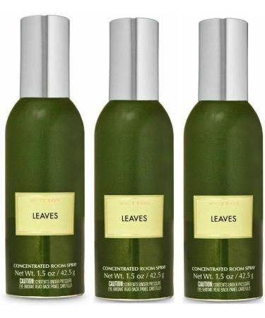 White Barn LEAVES 3-PACK Concentrated Room Spray 1.5 Ounce-Bath and Body Works - Buy Online on GoSupps.com