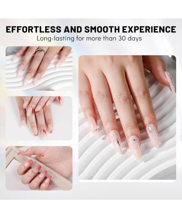 Aokitec Builder Nail Gel Pink Gel Builder for Nails 7-in-1 Nail Extension Gel in Bottle Hard Gel for Nail Strengthen & Repair Adheasive Rhinestones Nail Art Design for Nail Salon Home DIY Gift Set - Buy Online on GoSupps.com