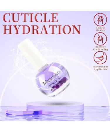 Sweet Almond Cuticle Oil for Nail Repair & Growth - Nail Strengthener 15ml (Lavender) - Buy Online on GoSupps.com