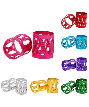 Phenovo 100pcs Microring Beads for Hair Extensions - Gold Braiding Beads - One Size - International Shipping Available - Buy Online on GoSupps.com