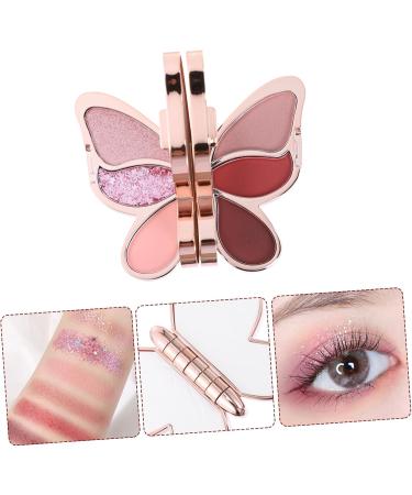 BIUDECO 3 Pcs Eyeshadow Palette Woman Eyeshadow Pallet Natural Blush Multi-functional Girl Cosmetics Abs - Buy Online on GoSupps.com