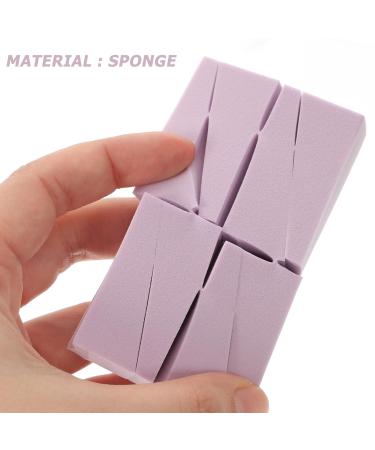 Buy MAGICLULU 120 Pcs Nail Gradient Sponge Wedges - Ideal for Nail Art & Eye Shadow Makeup - Mini Purple Nail Polish Accessories - Buy Online on GoSupps.com