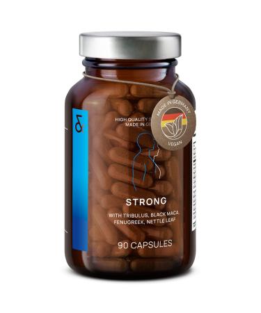 CLAV N 32 Strong - Black Maca Complex with Tribulus Terrestris Cordyceps Sinensis L-Arginine & More - 90 Capsules