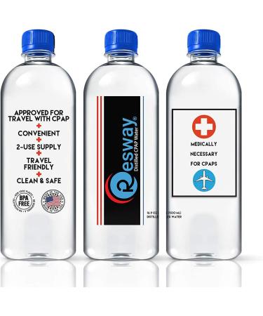 CPAP Distilled Water 16.9oz 24 Pack –