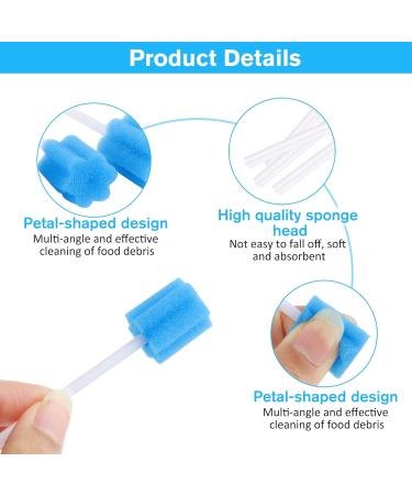 30-Pack Portable Oral Care Sponge Mound - Sterile Cotton Swabs for Mouth Cleaning & Care - Buy Online on GoSupps.com