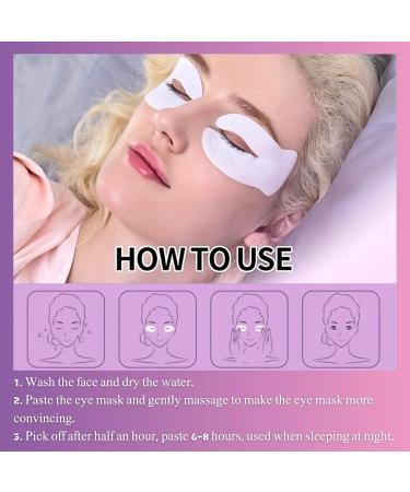 Circulation Shape Night Sleeping Eye Masks 5 Pair Under Eye Gel Patches Hyaluronic Acid Anti Wrinkle Under Eye Patches For Puffy Eyes Eye Bags and Dark Circles Eye Masks Skincare - Buy Online on GoSupps.com