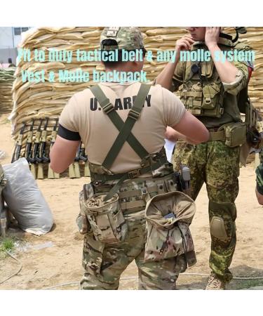 Gexgune Tactical Molle Dump Magazine Pouch - Military Accessory for Hunting - 7 Colors Available - Buy Online on GoSupps.com