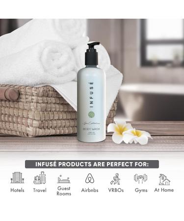 Terra Pure Infuse White Tea & Coconut Body Wash - 400 ml | Hydrating Skin Cleanser | International Shipping Available - Buy Online on GoSupps.com