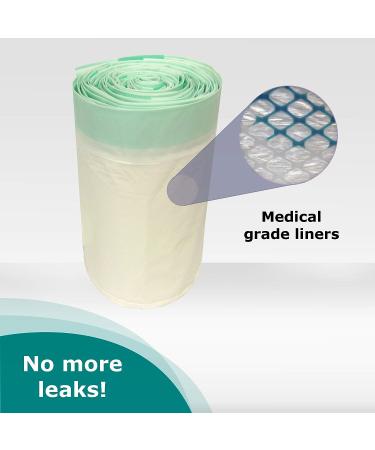 SaniCare Commode Liners Value Pack - Disposable Bedside Commode Liners - Adult Chair Pail Liners - 50 Count (Pack of 3) - Buy Online on GoSupps.com