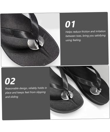 Buy 20 Pairs Clip Toe Pad Protectors - Silicone Toe Cushions for Thong Sandals & Big Toes - Comfort & Support for Forefoot - Buy Online on GoSupps.com