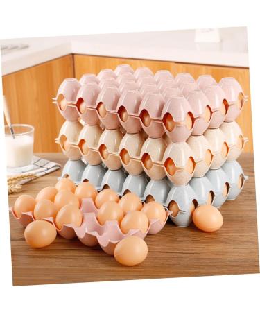 12 Egg Tray Food Tray Fridge Refrigerator Ceramic Egg Keeper Ceramic Egg Holder Bracket Ceramics - Buy Online on GoSupps.com