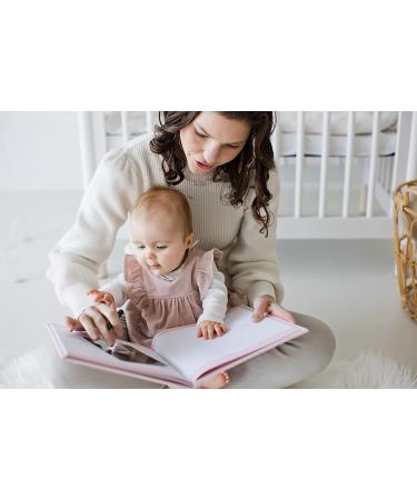 Pearhead Hello Beautiful Baby Memory Book - Pink First 5 Years Keepsake with Photo Insert - Buy Online on GoSupps.com