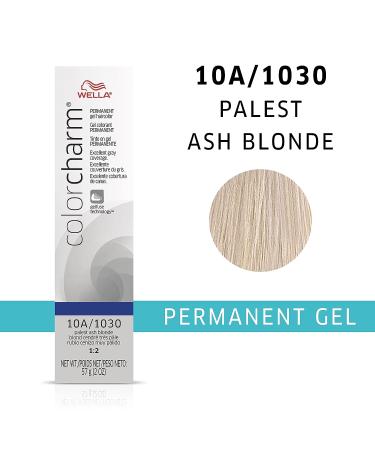 Wella ColorCharm 10A Palest Ash Blonde Gel Haircolor with Gelfuse Technology - Long Lasting, Gray Coverage and Brown Tones - Buy Online on GoSupps.com
