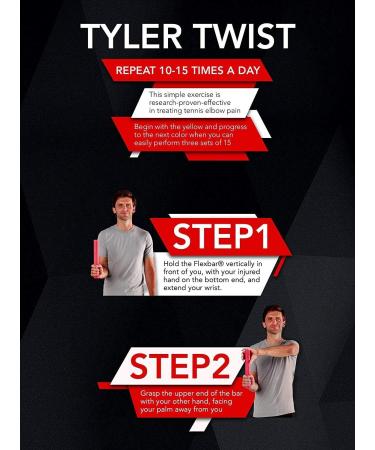 TheraBand Resistance FlexBar - Green Medium | Men and Women Strength Training for Grip and Elbow Pain Relief | Intermedium Level Home Gym Equipment - Buy Online on GoSupps.com