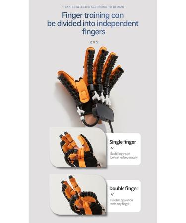 Robotic Gloves for Stroke Treatment Aid Hand Rehabilitation Training Glove Exerciser for Stroke Patient Portable Equipment for Hand Exercise and Therapy left+right Small - Buy Online on GoSupps.com