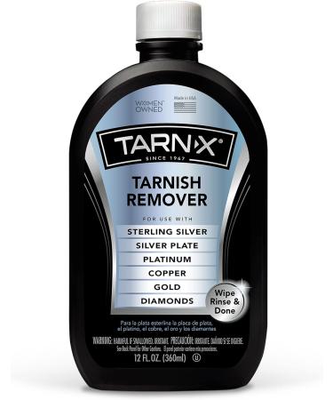 Tarn-X Metal & Silver Tarnish Remover - 12oz Pack of 2 for Sterling Silver Platinum Gold & More | International Shipping - Buy Online on GoSupps.com
