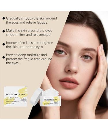 Hydration Eye Cream with Retinol and Peptide Reduces Fine Lines and Wrinkles Helps Improve Appearance Of Smoothness & Hydration - Buy Online on GoSupps.com