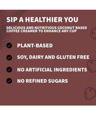PureShrooms Cacao Plantbased Coffee Creamer 125g - Buy Online on GoSupps.com