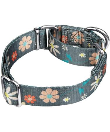 Shop Elegant Floral Puppy Collars | Adjustable No Pull Martingales | XS Size 5/8 Inch Wide Durable Design - International Shipping Available! - Buy Online on GoSupps.com