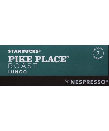 STARBUCKS Pike Place Roast Nespresso Capsules 80ct - Medium Roast Coffee - Buy Online on GoSupps.com