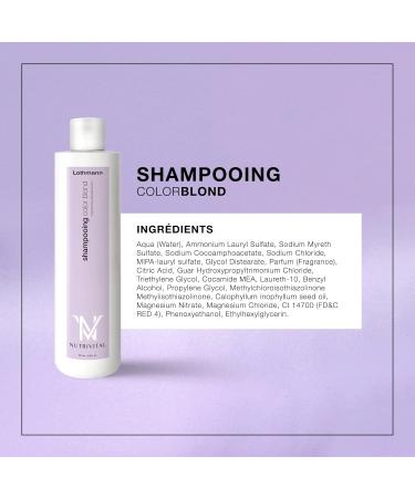 Lothmann Paris - Double Action Shampoo for highlighted or colored hair Color Blond - 250ml - Buy Online on GoSupps.com