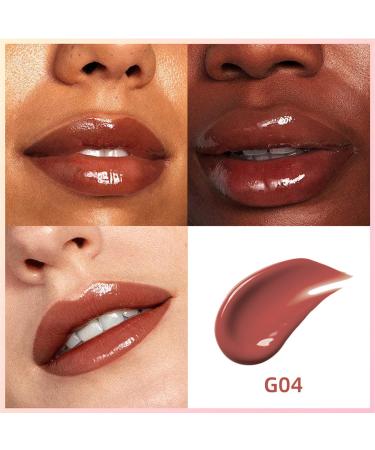 Hydrating Lip Gloss Set - 6 Moisturizing Colors | Long-Lasting Glossy Lip Oil | Nourishing & Glow - Buy Online on GoSupps.com
