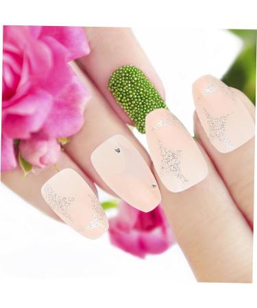 WOFASHPURET 1 Set Nail Patch Nail Files Fingernail File French Decor Nail Decals Full Cover Nails Diy Nail Accessory Salon Diy Nail Decor Fake Nail Stickers X4 Girl - Buy Online on GoSupps.com