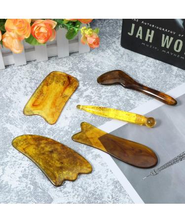 Minkissy 16-Piece Facial & Body Massage Tools Set - Gua Sha Scraping Slab Roller & Neck Massager for Ultimate Relaxation - Buy Online on GoSupps.com