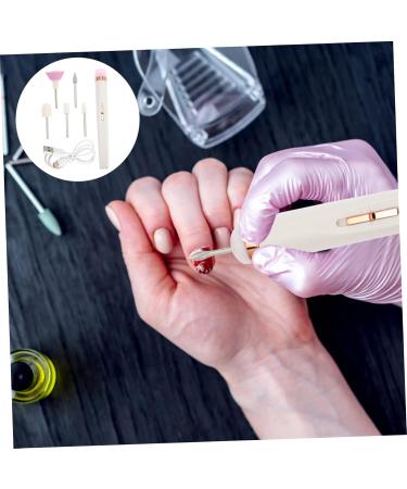 FRCOLOR 2 Sets Nail Polisher Brushless Supplier Nail Drill Kit Nail Shaper Pedicure Kit Professional Electric Pedicure Kit Portable Nail Drill Pedicure Supplies White Major Plastic - Buy Online on GoSupps.com