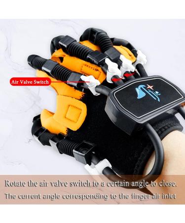 Rehabilitation Robot Gloves for Stroke Recovery | Hemiplegia Finger Splint Trainer (Medium Left Hand - Buy Online on GoSupps.com