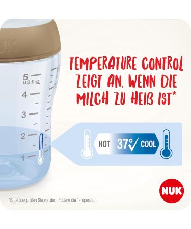 Nuk Perfect Match Complete Feeding Set 8 Pieces | Vario Express Sterilizer Baby Bottles Bottle Warmers & Brush | International Shipping Available - Buy Online on GoSupps.com