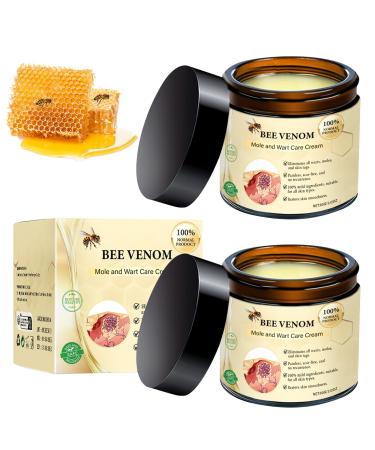 2Pcs Bee Venom Skin Treatment Cream Bee Venom Comprehensive skincare Cream 2025 New Professional Bee Venom Gel Bee Venom Moisturizing Gel for All Body Parts 2.12OZ / 60g