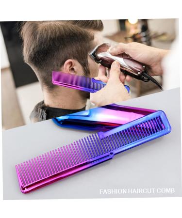 FRCOLOR Flat top Comb Hair Comb Hair Styling Comb Stylist Comb Professional Hair Cutting Comb Electric Hair Shaver Hair Trimmer Cover Electric Hair Clipper Shell Hair Comb Mix Fader 20.5*4cm - Buy Online on GoSupps.com