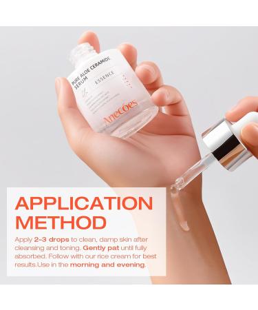 ANECOES Facial Serum Rice Extract Strengthens The Skin Barrier Deep Hydrating Redness Relief Skin Moisturizer Uneven Skintone Glowy skin(1.23 fl oz 35 ml) - Buy Online on GoSupps.com