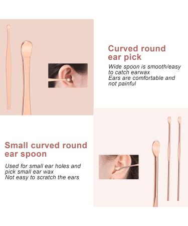 Buy Sonew 2Set Earwax Remover Tool Kit - Stainless Steel Ear Wax Pick & Scoop for Clean Ears - #1 Earwax Cleaning Tool International Shipping Available - Buy Online on GoSupps.com