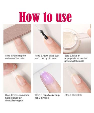 500pcs Short Coffin Fake Nails - Soft Gel Full Cover Nail Tips for Salons and DIY Nail Art - 12 Sizes - Buy Online on GoSupps.com