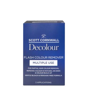 Scott Cornwall Decolour Flash Remover - Creates Balayage or Highlight Effects - Multiple Use Product - Creative Hair Colour Remover - No Peroxide Ammonia or Bleach - Salon Quality Results