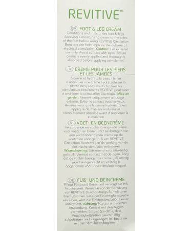 Revitive Foot and Leg Cream - Soothe and Revitalize Tired Feet and Legs - Buy Online on GoSupps.com