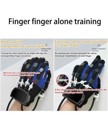 Upgraded Rehabilitation Robot Gloves Relieve Hand Stiffness Hemiplegia Stroke Arthritis Left & Right Hand Finger Rehabilitation Trainer(Size:L Color:Right Hand) Large Right Hand - Buy Online on GoSupps.com