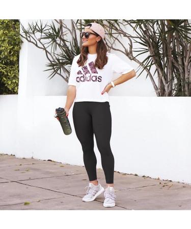 NEW YOUNG 3 Pack High Waisted Leggings with Pockets for Women - Tummy Control Workout Yoga Pants - Black - Large-X-Large - Buy Online on GoSupps.com