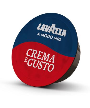Lavazza A Modo Mio Crema e Gusto Classico 256 coffee capsules for an espresso with notes of chocolate and dried fruits Arabica and Robusta intensity 1213 medium roast 16 - Buy Online on GoSupps.com