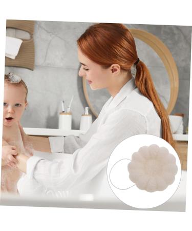 Mikinona Bath Sponge Body Washing Cloth Bath Mitt Deep Cleaning Brush Bath Gloves Bathing Shower Mittens Convenient Scrubber Bath Scrubber Fiber White - Buy Online on GoSupps.com