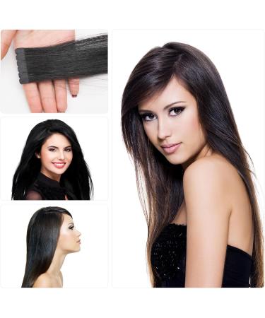 Minkissy Womens Wigs Hairpieces for Women Synthetic Hairpieces Human Hair Extensions Tape Black Tape Black Wigs Clip in Women's Hair Clips Black Human Hair Extensions Girl Miss Beaded Black size 1 - Buy Online on GoSupps.com