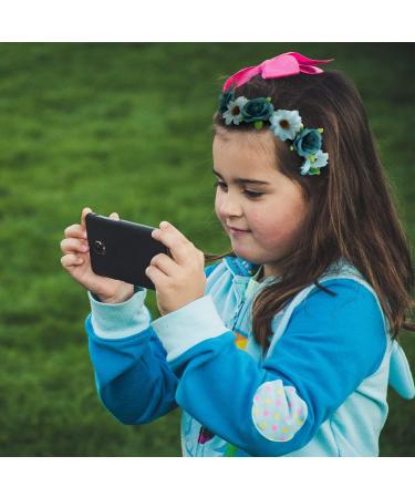 Beaupretty Flower Wreath Women Girls Headband Floral Garland Bridal Headband Crown Bohemia Headdress for Festival Wedding (Mint Green) - Buy Online on GoSupps.com