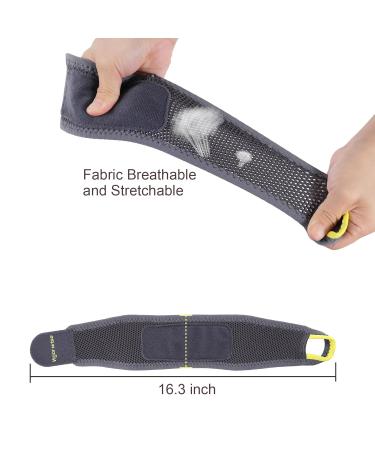 Breathable Nylon Wrist Brace for Carpal Tunnel & Tendonitis Relief - Fits Left & Right Hand - Buy Online on GoSupps.com