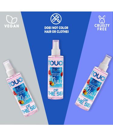 Body Mist Touch of the Sea - Juicy Tropical Fragrance Moisturizing Body Spray - Hair & Body Mist Spray for Women - Buy Online on GoSupps.com
