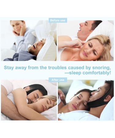 Anti-Snore Chin Strap | Comfortable Breathable Sleep Solution for Men & Women | Stop Snoring Devices for Better Sleep - Buy Online on GoSupps.com