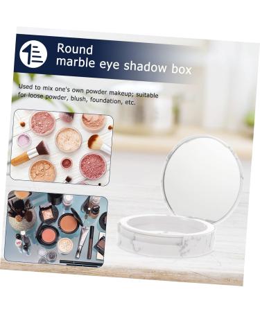 BIUDECO 2pcs Storage Box Powder Case Blusher Powder Jar Cosmetic Case Powder Puff Holder Makeup Case - Buy Online on GoSupps.com