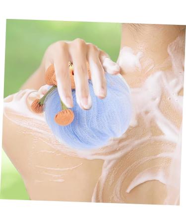 NOLITOY 4pcs Cartoon Foaming Net Loofah Body Scrubbers Eco-Friendly Shower & Bath Accessories for Kids & Adults Soft Skin Cleaning Sponge Toiletries - Buy Online on GoSupps.com