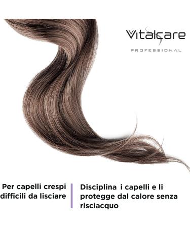  Vitalcare Vitalcare | PRO Lisse Smoothing Milk Phon Heat Protection and Plaque Anti-Frizz Action Keratin and Avocado Oil 4 Spray Bottles of 125 ml - Buy Online on GoSupps.com